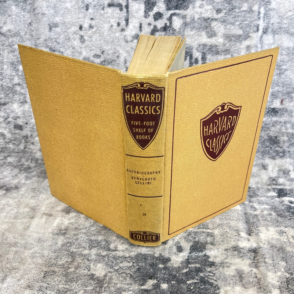 Harvard Classics Vol 31 Autobiography Benvenuto Cellini Collier Scholarcore